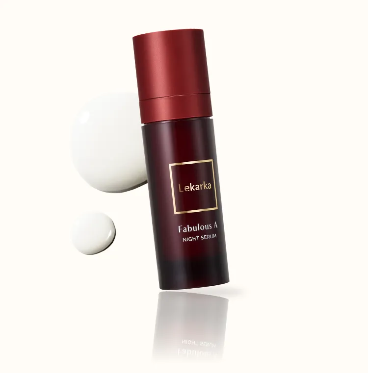 レカルカ「Fabulous A NIGHT SERUM」ピュアレチノール配合のナイトセラム。溢れる透明感と弾むようなハリで、自信に満ちた美しさへ導く攻めの美容液